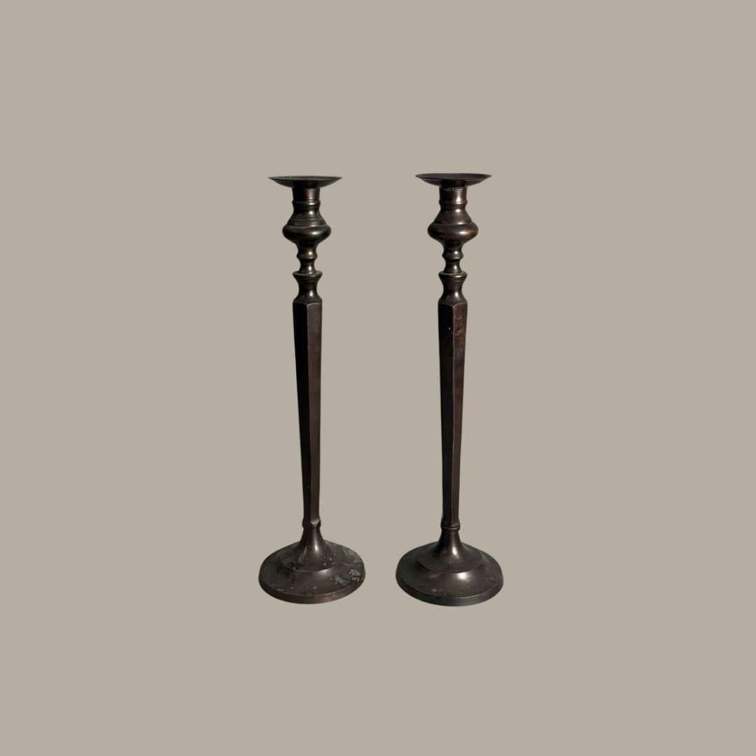 'PAIR' Vintage Candlesticks #723617