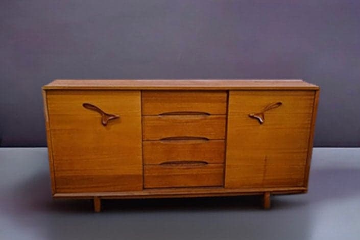 Paul Laszlo Mid Century Modern Mahogany Credenza