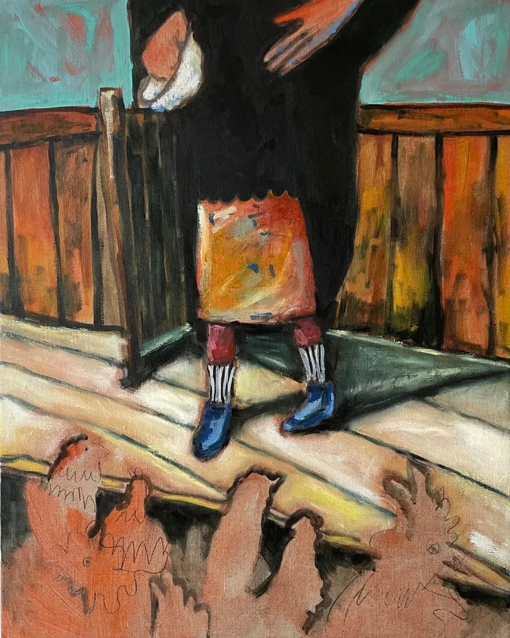 Feeding the Dinner Dinner II, by Isis Hockenos