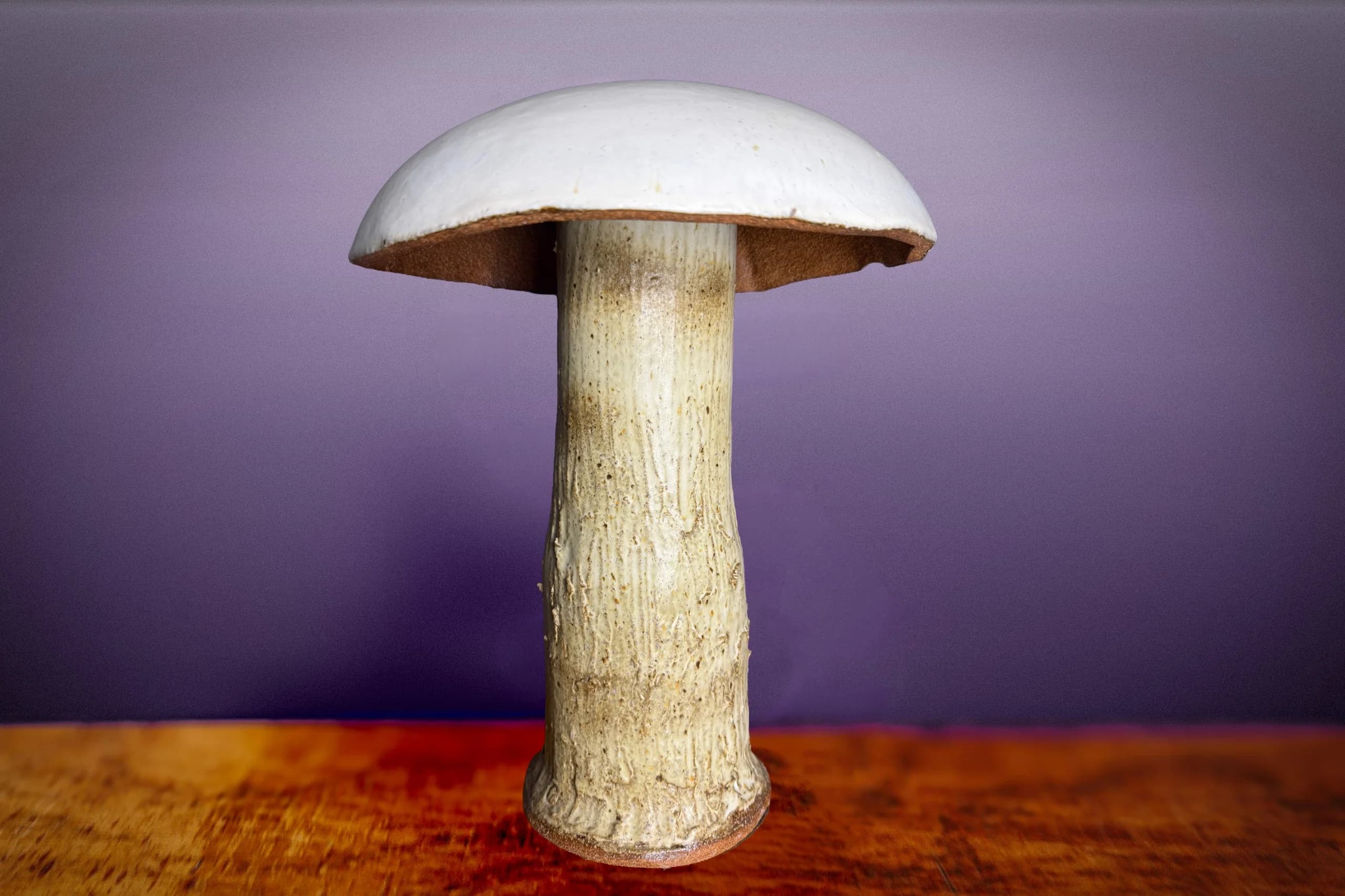 Heather Levine Ceramic Mushroom Vase