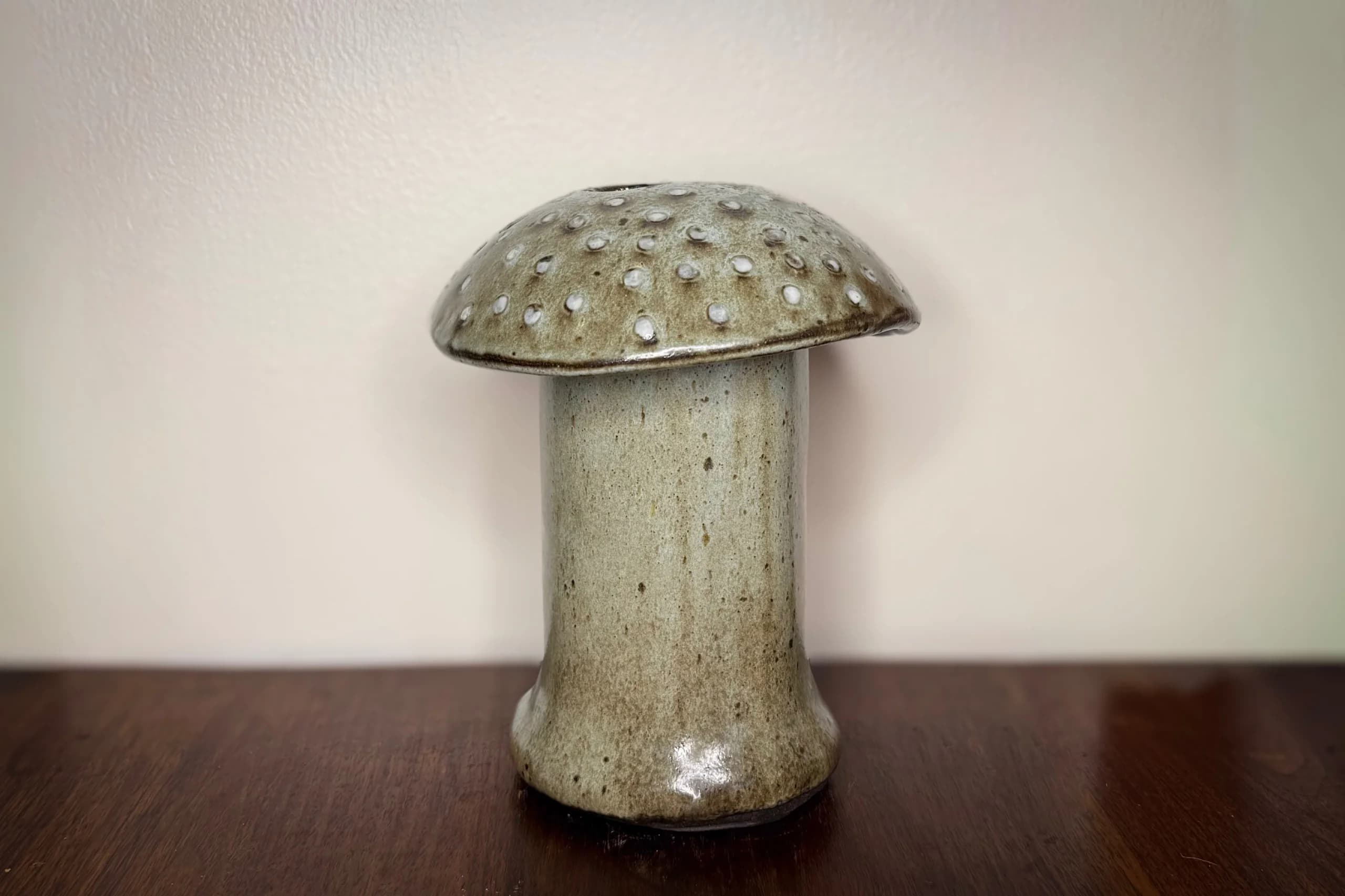 Heather Levine Mushroom Candleholder
