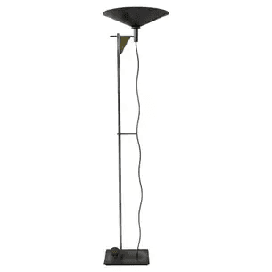 Post-Modern Torchiere Floor Lamp by Kovacs