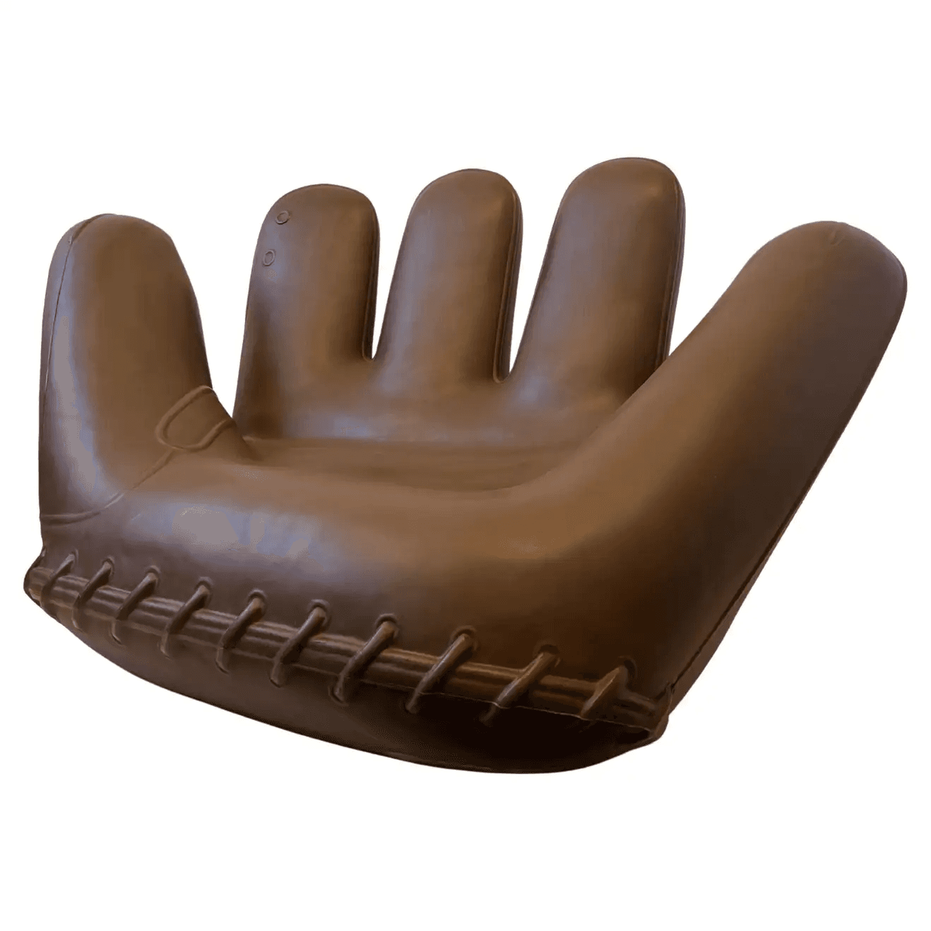 Italian Brown Plastic Joe Chair by Heller