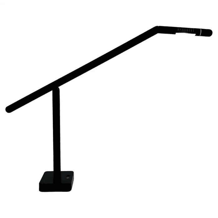 Black Post-Modern Adjustable Desk Lamp by Ron Rezek