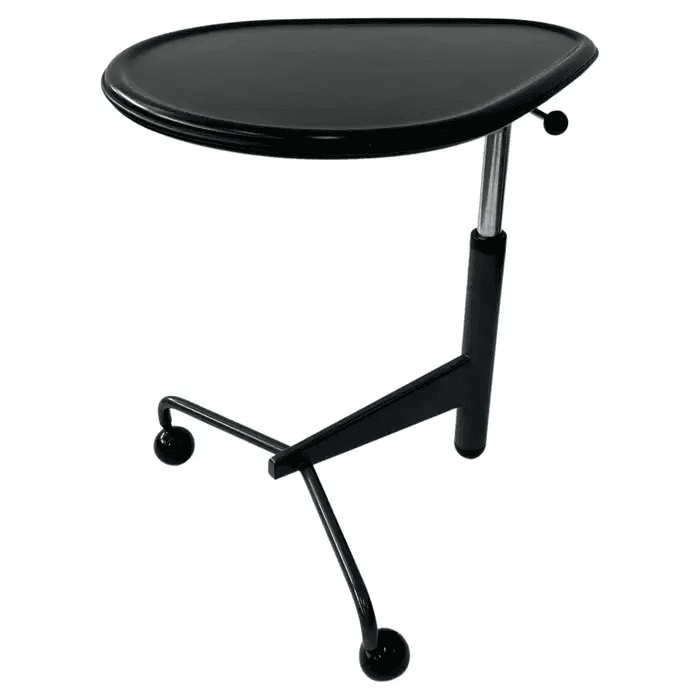 Rare Adjustable Cassina 'Kick' Side Table by Toshiyuki Kita