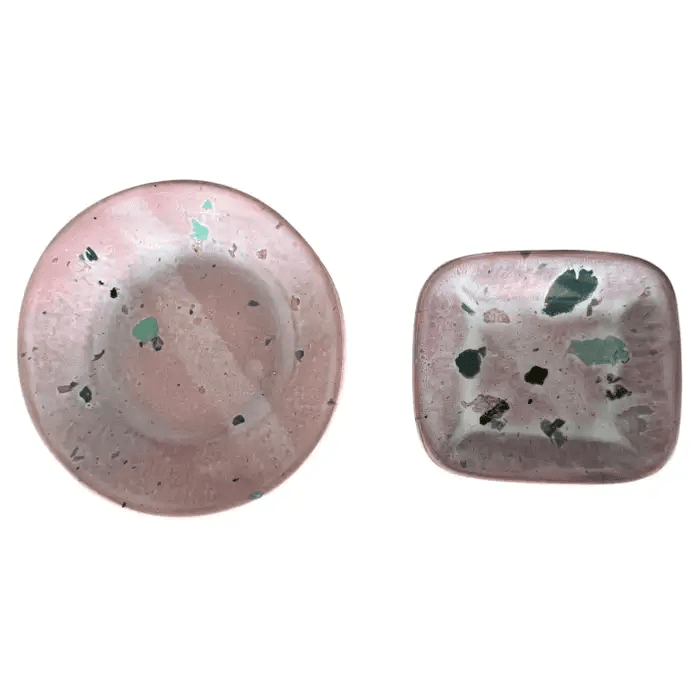 Steve Chase Studio Ceramic Pink Speckled Dish