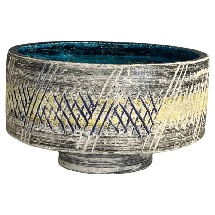 Italian Ceramic Bowl by Aldo Londi for Bitossi