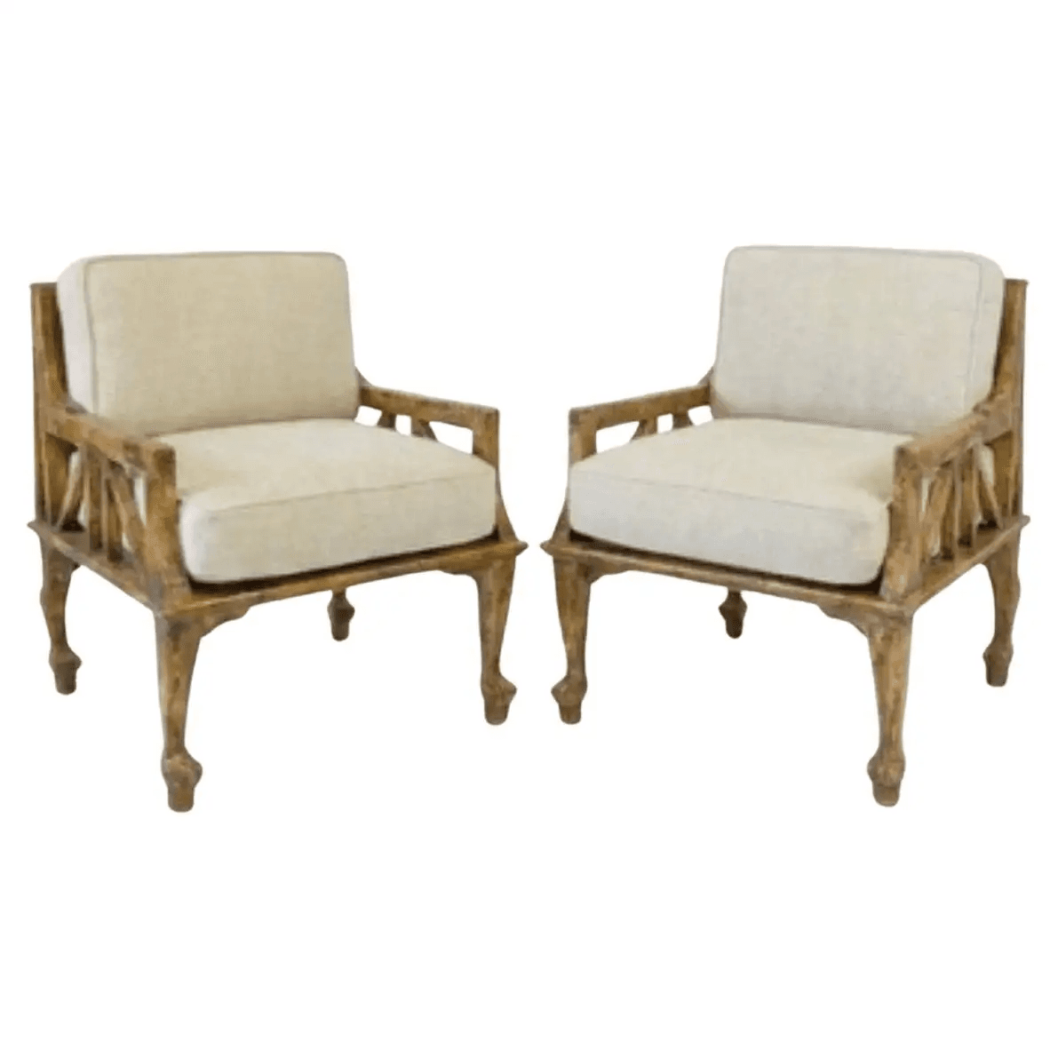 Thebes Lounge Chairs by Randolph & Hein for Steve Chase