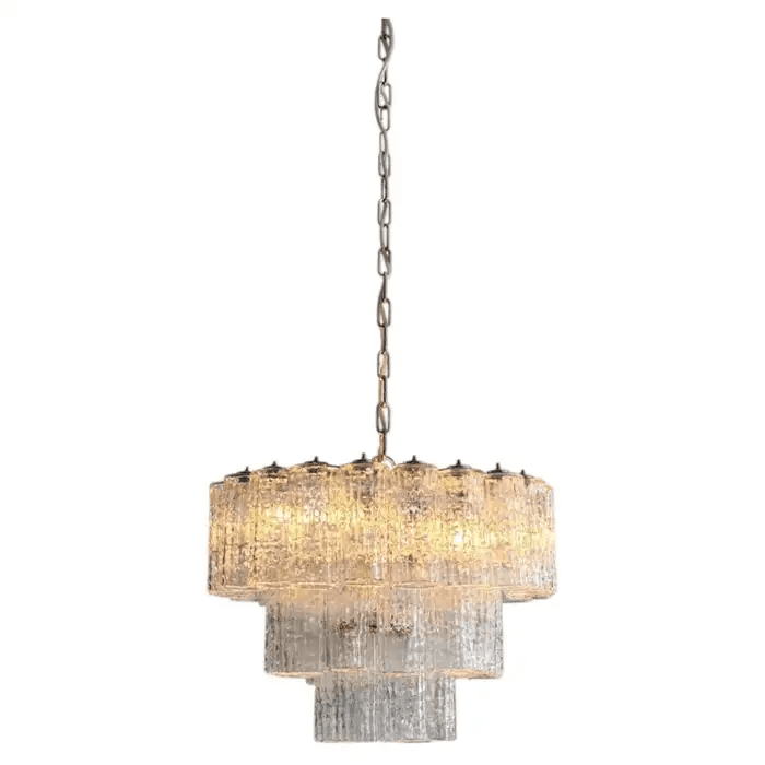 Italian Tronchi Murano Chandelier by Toni Zuccheri for Venini