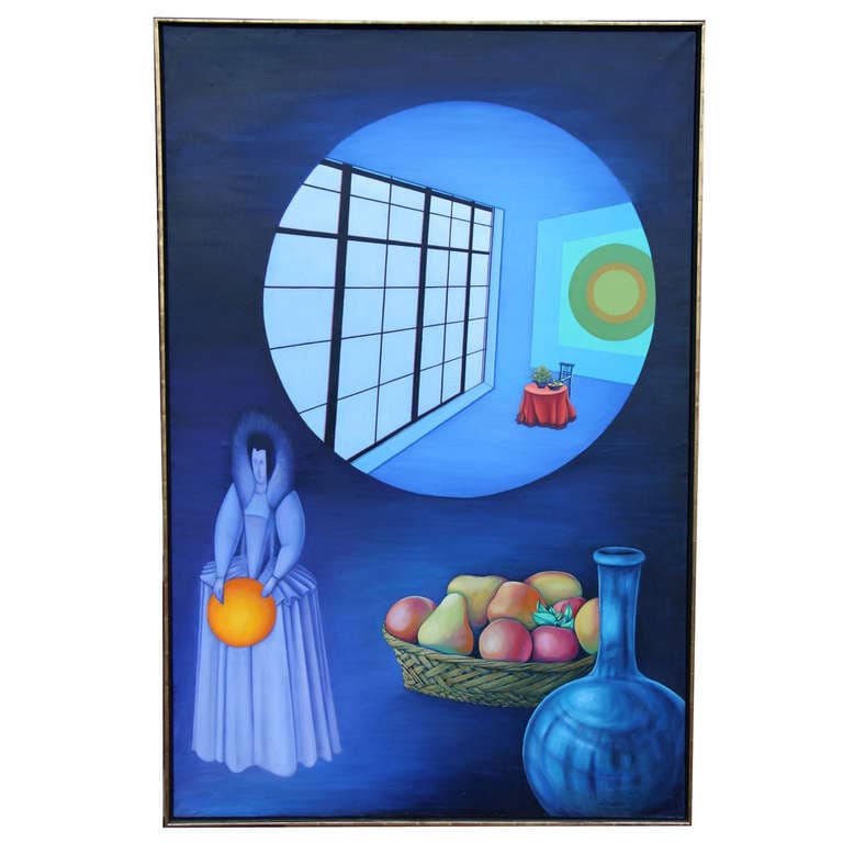 Atirnomis 1971 surreal “The Vistation” by Rita Simon