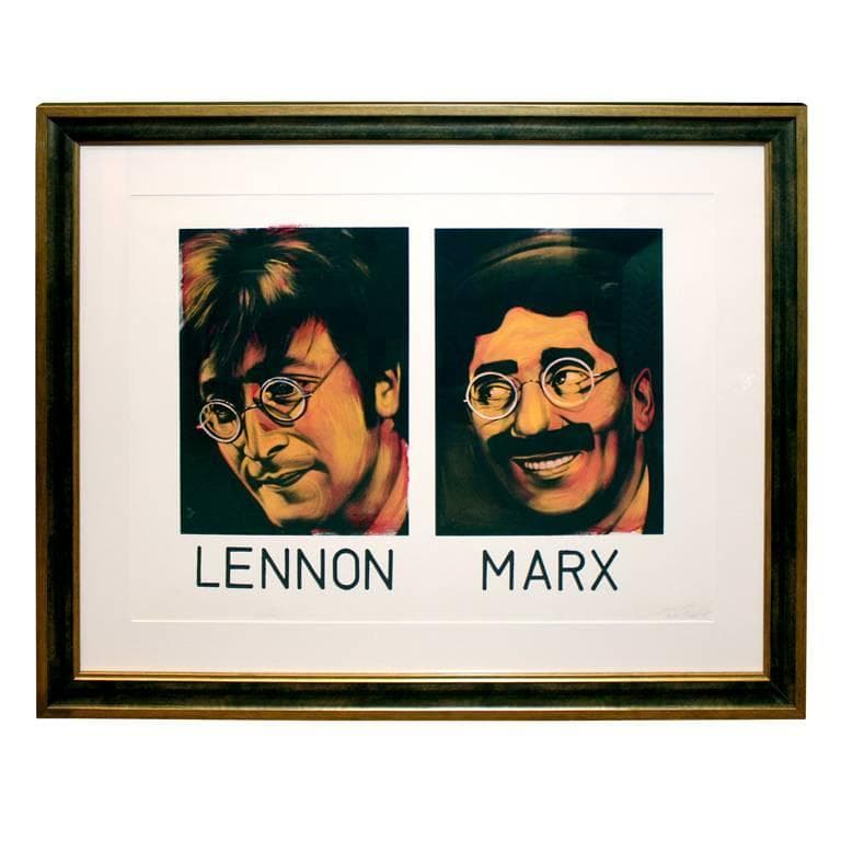 Ron English Lennon and Marx, 1992