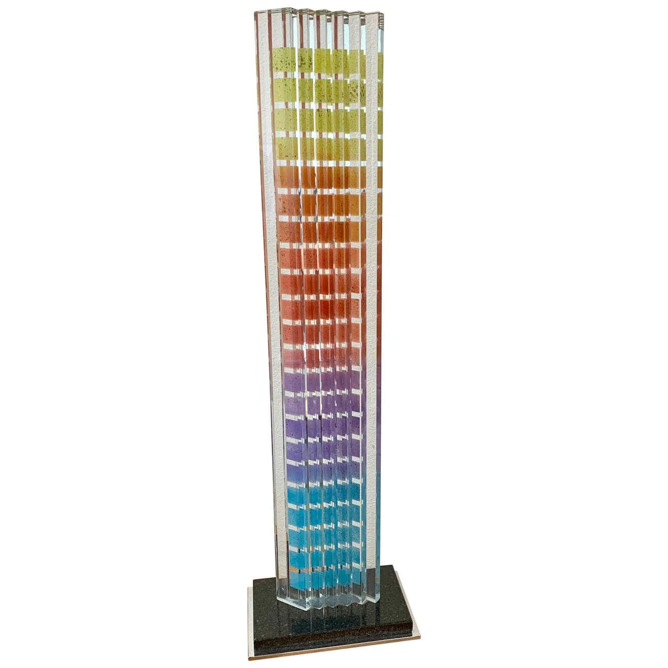 Runstadler Studios 1992 Glass Sculpture