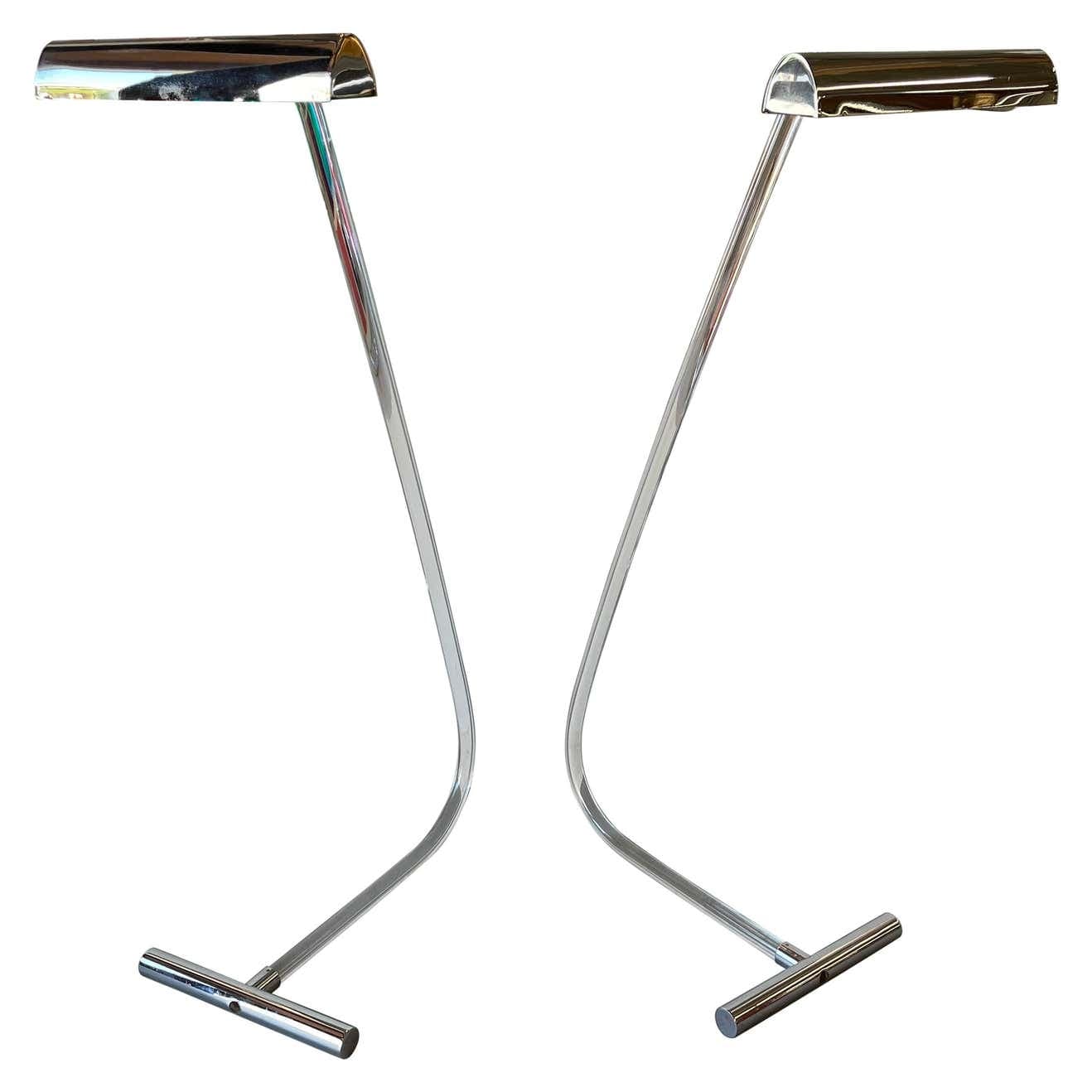 Peter Hamburger Crylicord Floor Lamps