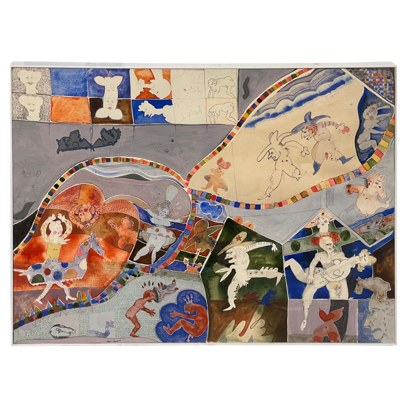 Ralph Corners 1970 Watercolor