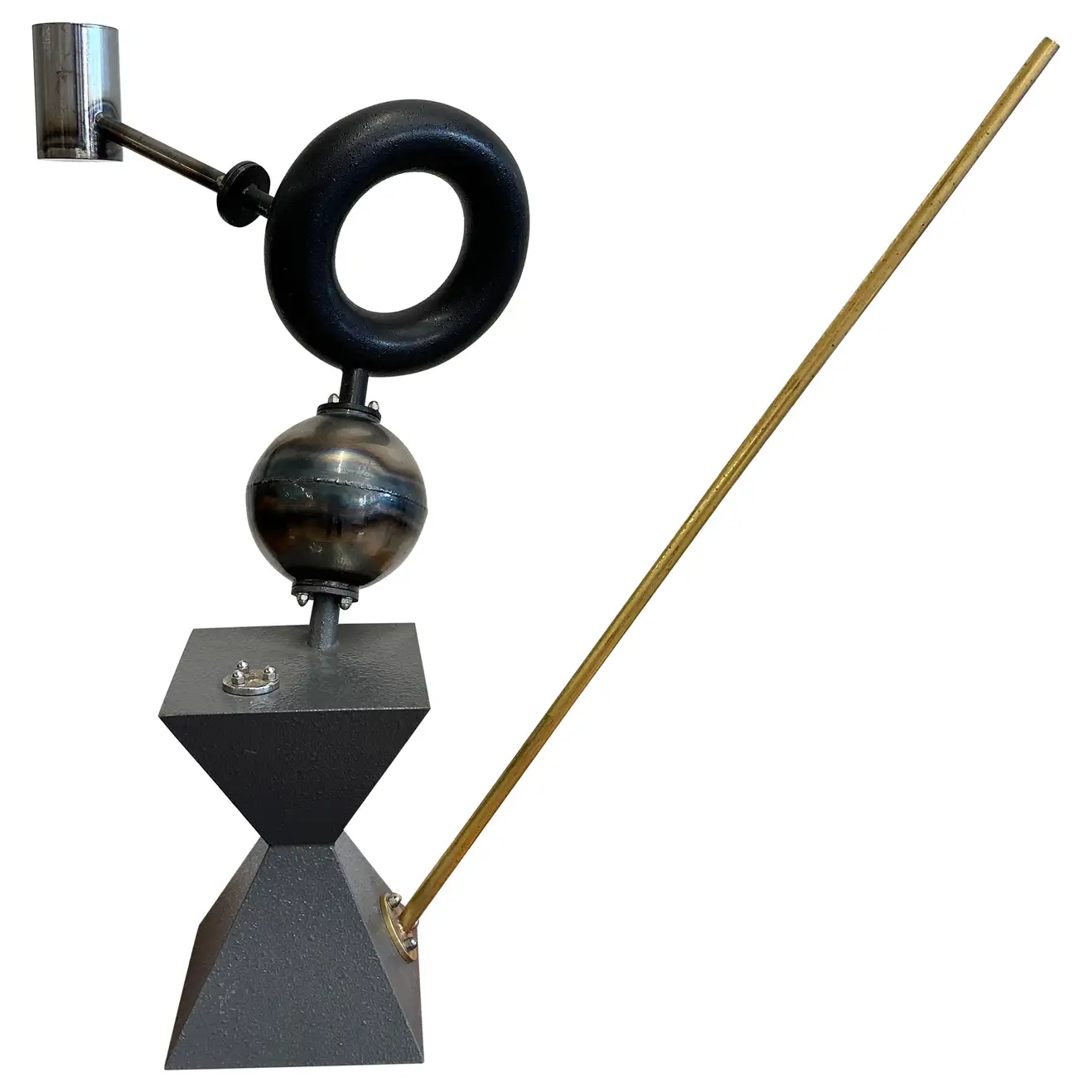 Peter Shire 1991 Abstract Metal Sculpture