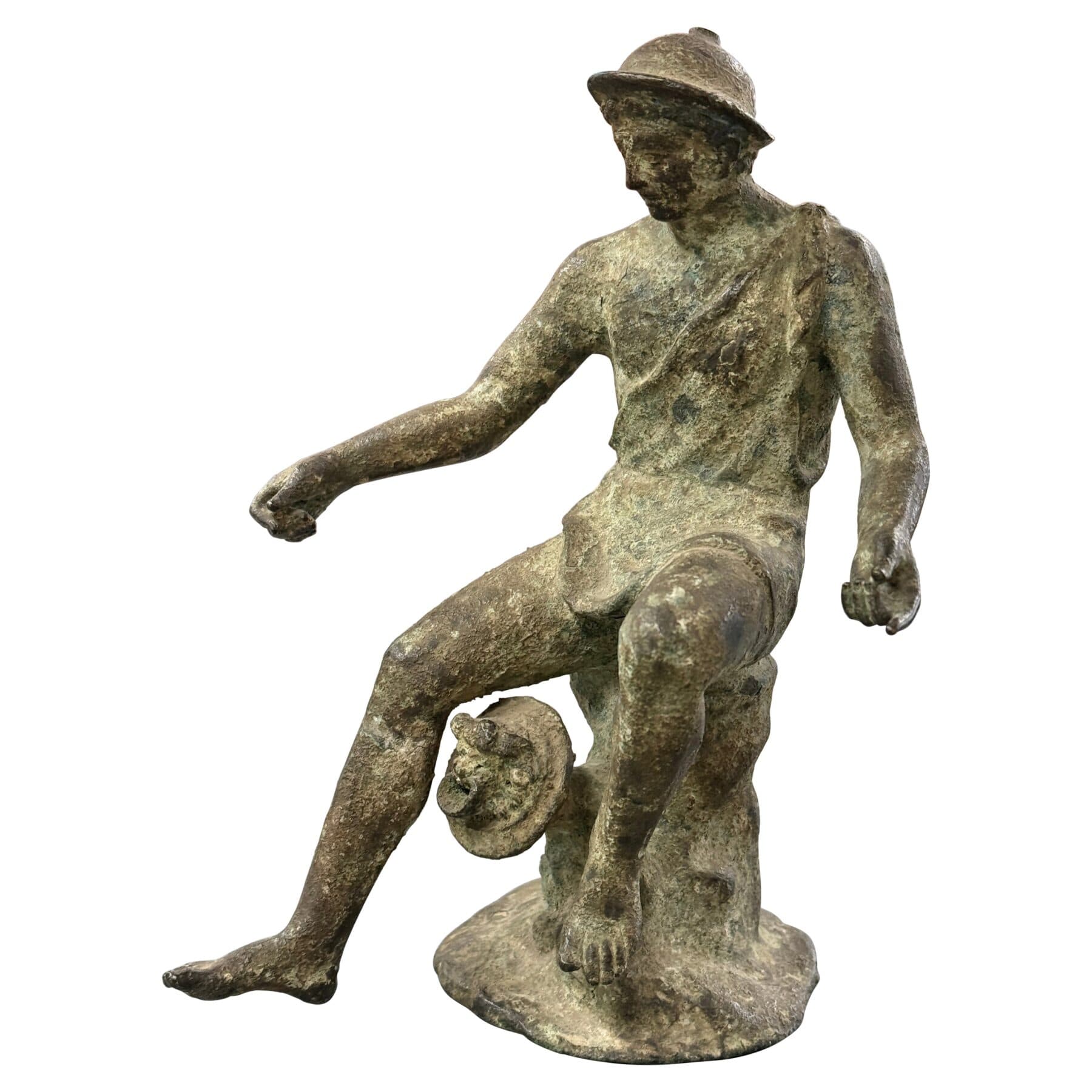 Grand Tour Souvenir Bronze of the Neapolitan Fisherman