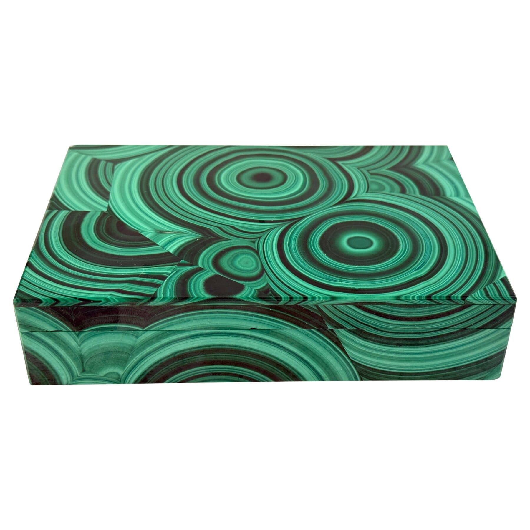 Vintage Malachite Box