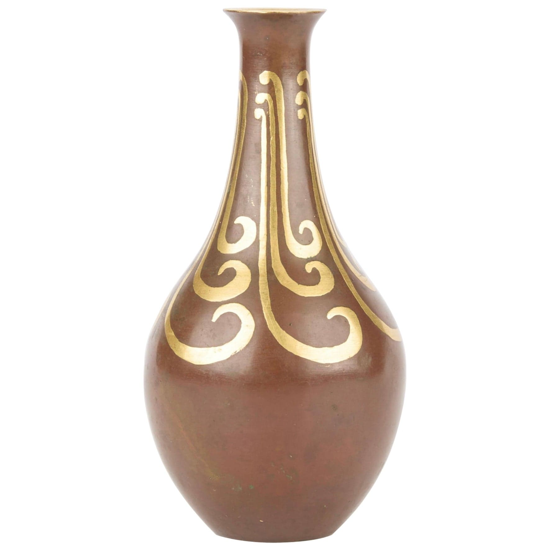 Luc Lanel for Christofle Dinanderie Vase