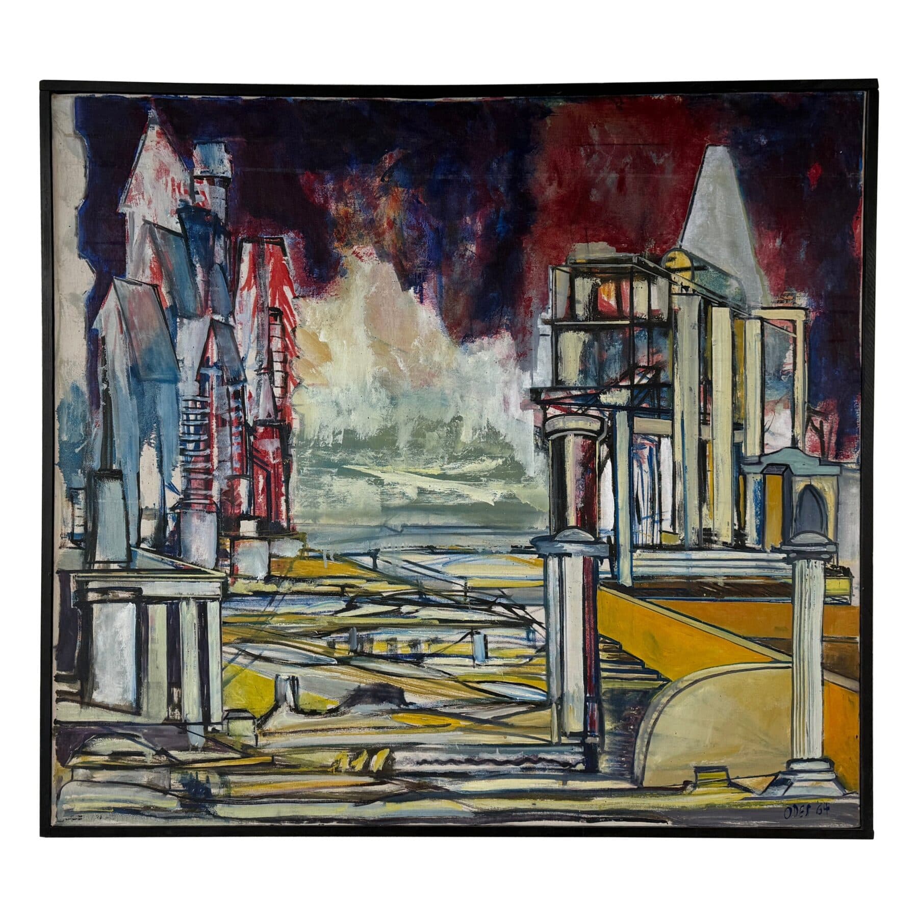 Louise Odes Neaderland Architectural “City”, 1964