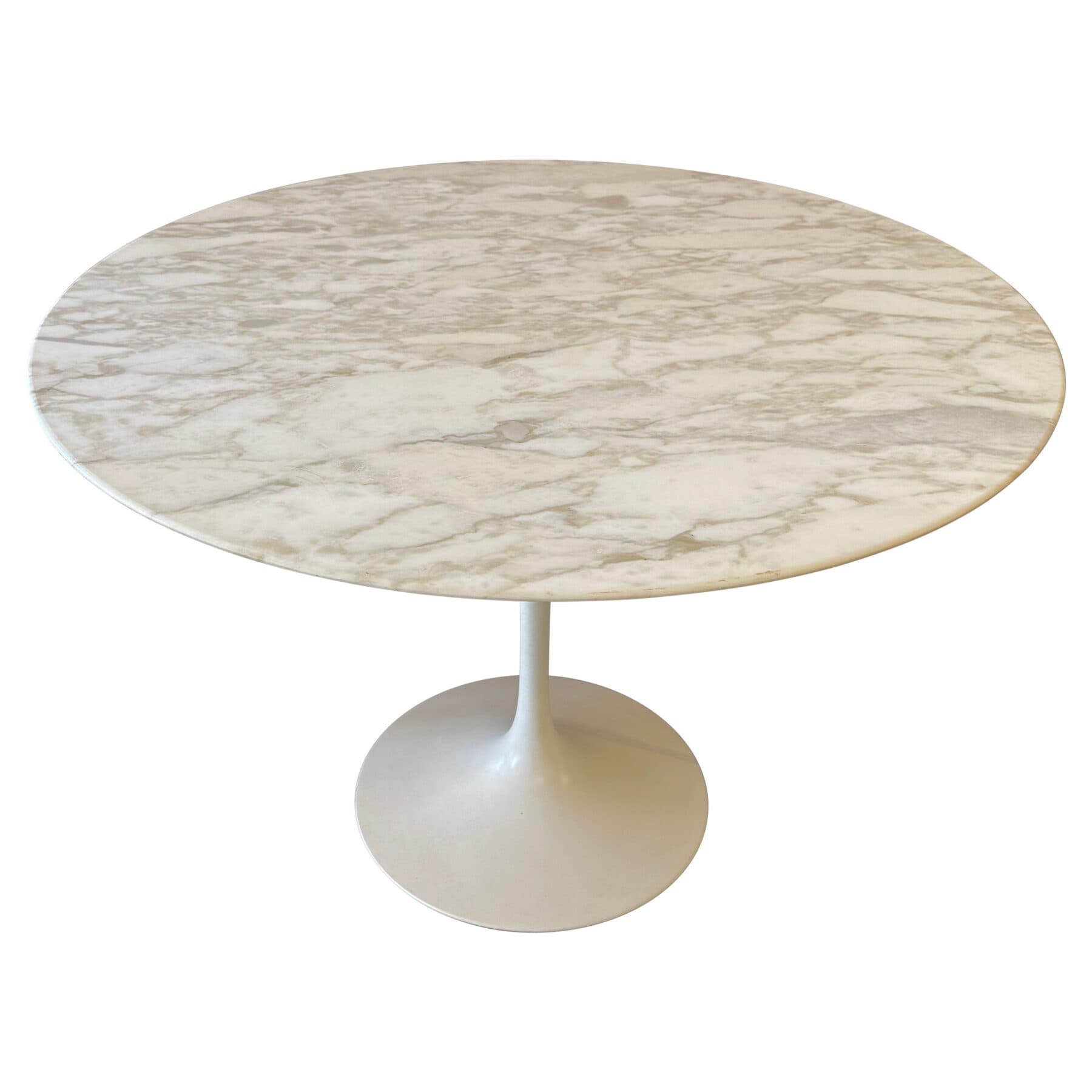 Early Production 42 inch Knoll Saarinen Tulip Top with Marble Top