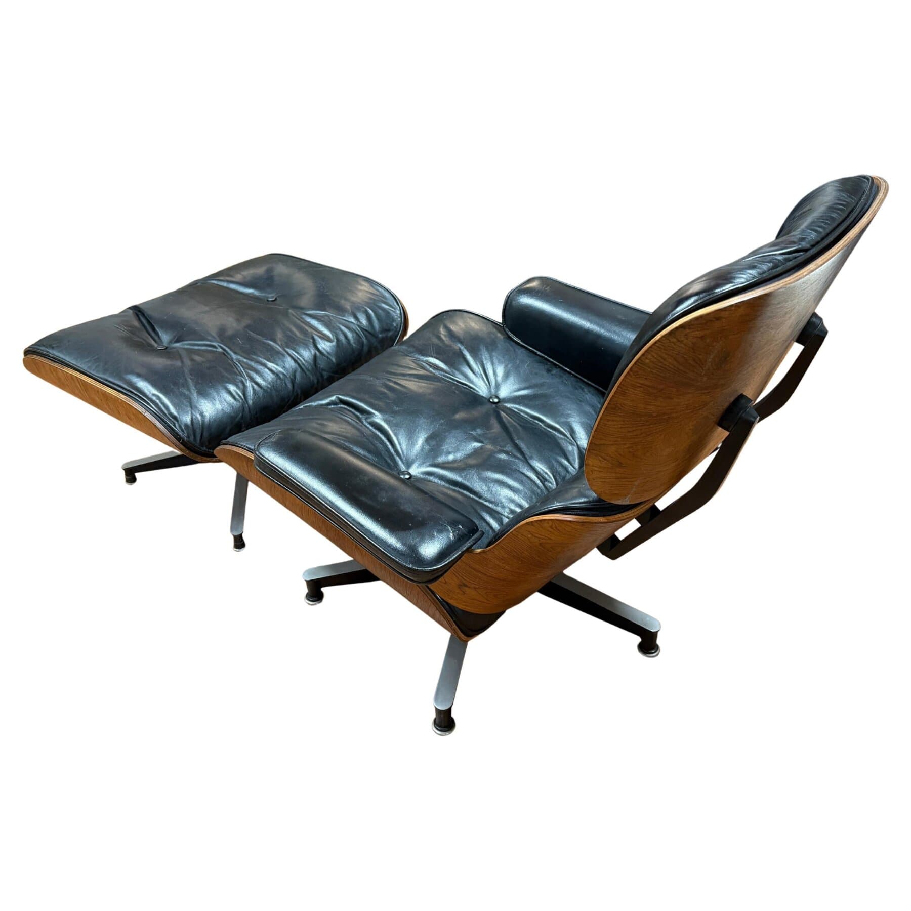Rare 1964 Rosewood Herman Miller Eames Lounge chair and Ottoman w/Original Receipt