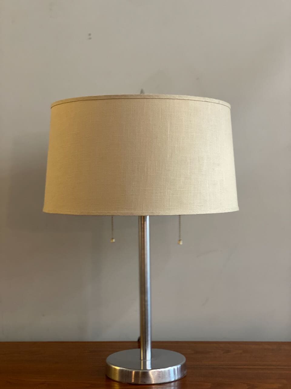 Vintage Chrome Table Lamp