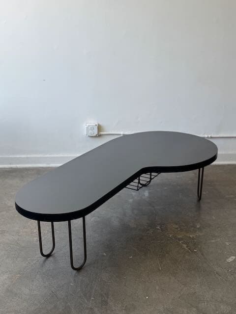1950's Black Amoeba Coffee Table