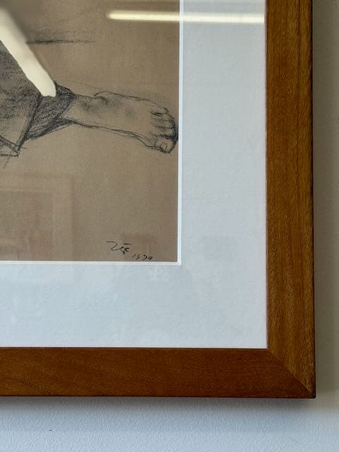 Vintage Fransisco Zuñiga Lithograph