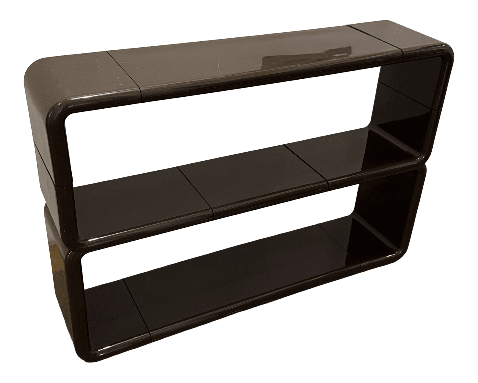 Brown Umbo Modular Shelf