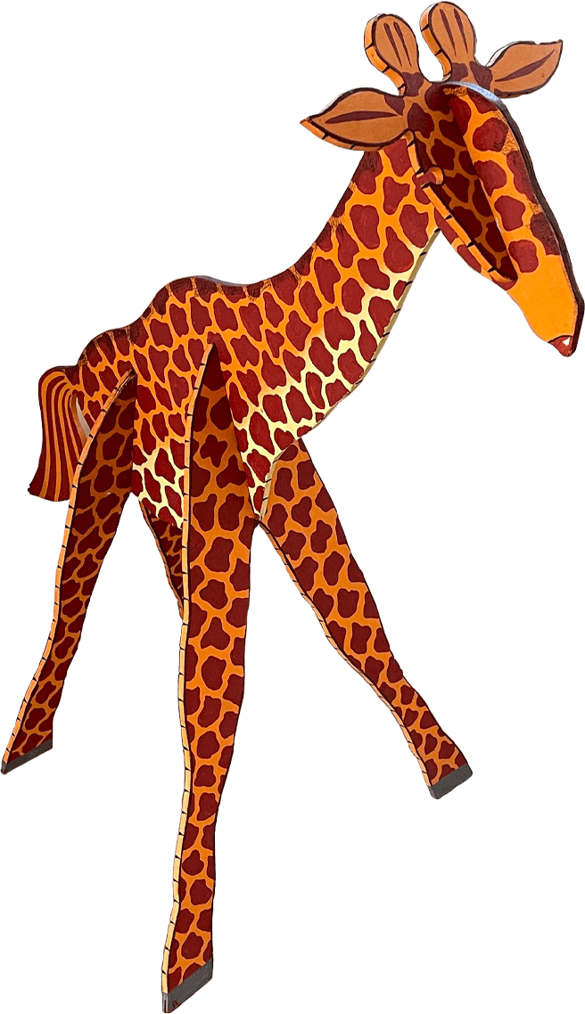 Giraffe Toy Store Display