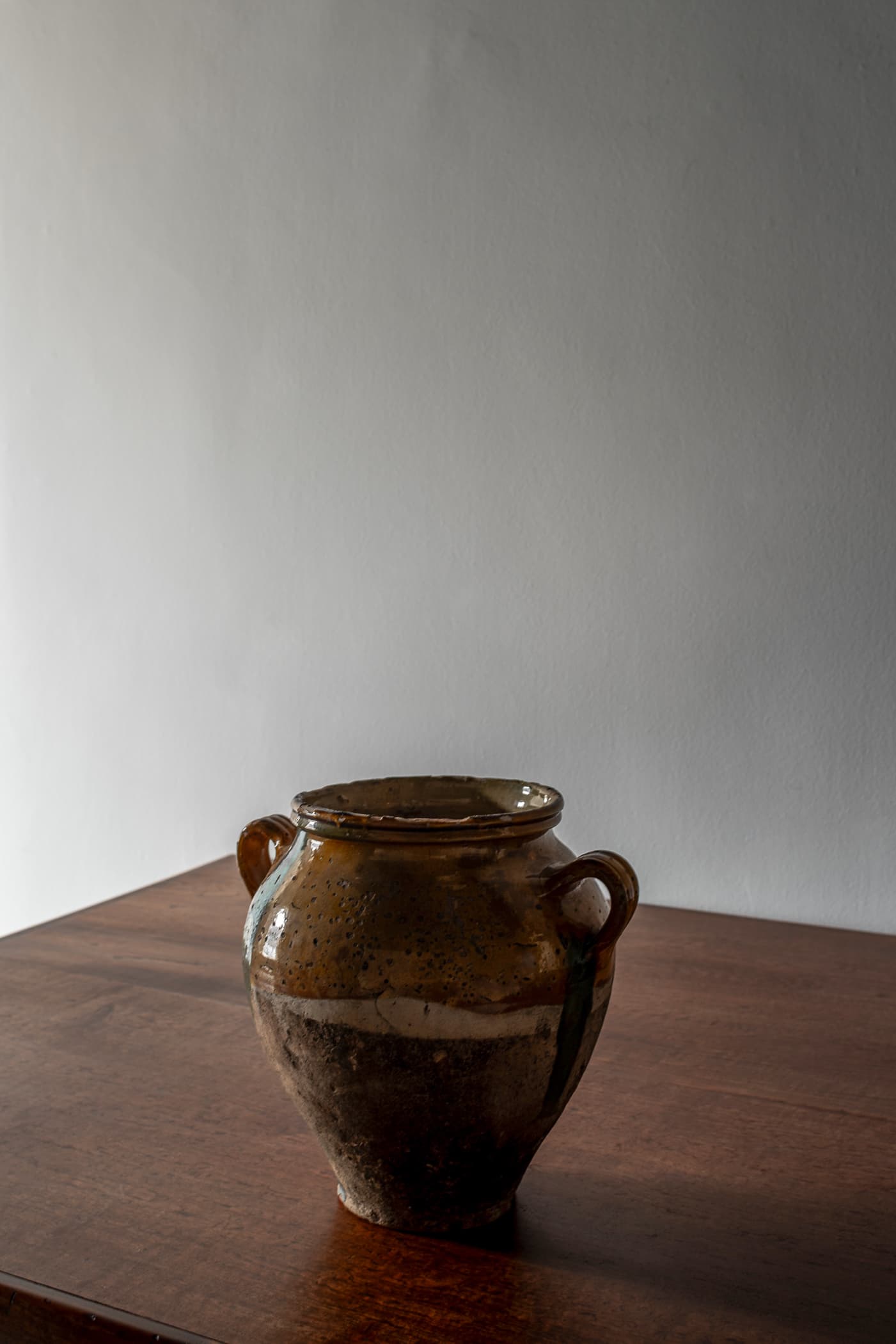 Glazed Terracotta Pitcher