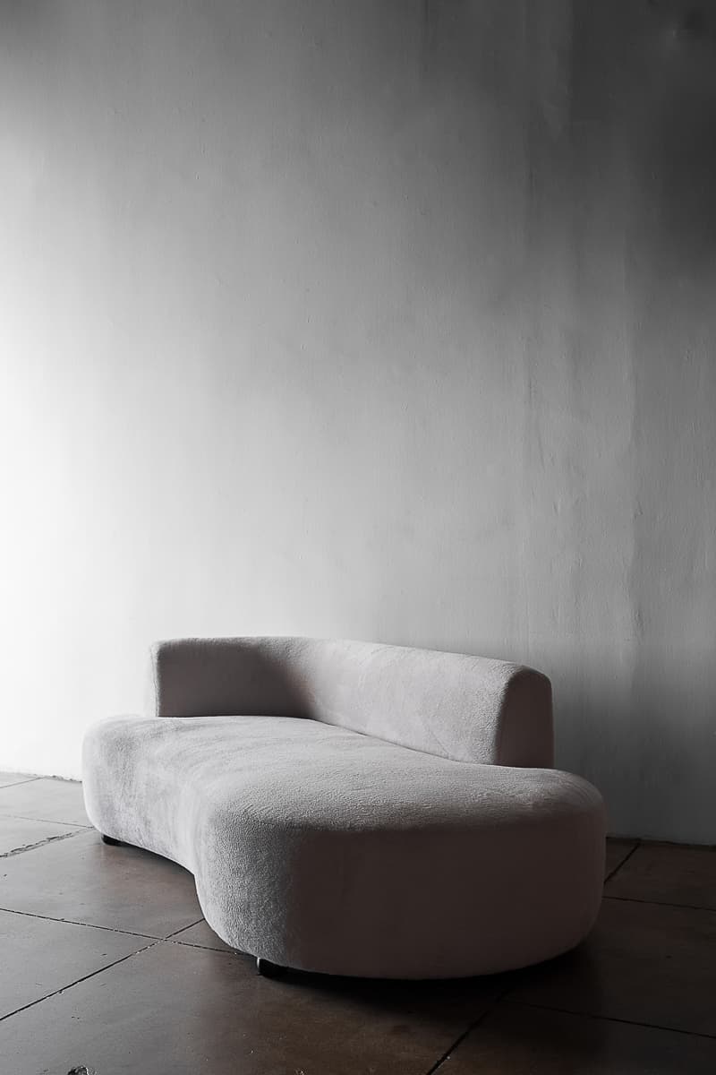 Freeform Sofa in Brushed Wool