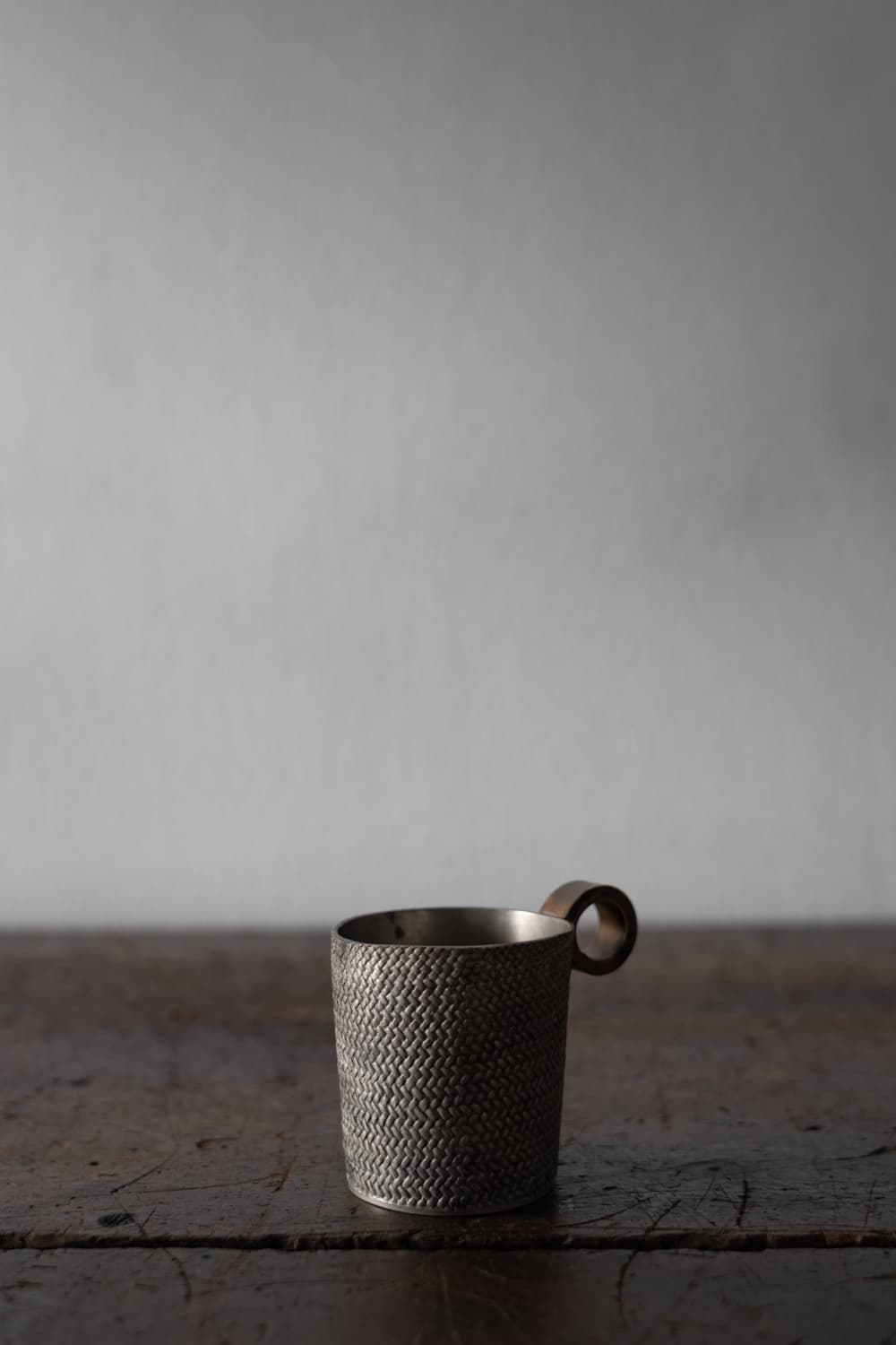 Brass and Pewter Vase