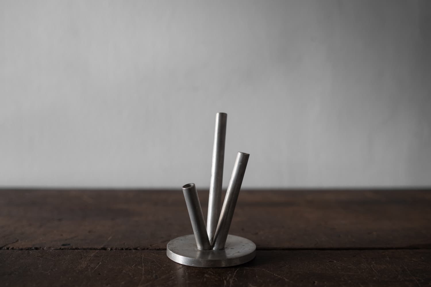 Pewter Pipe Vase