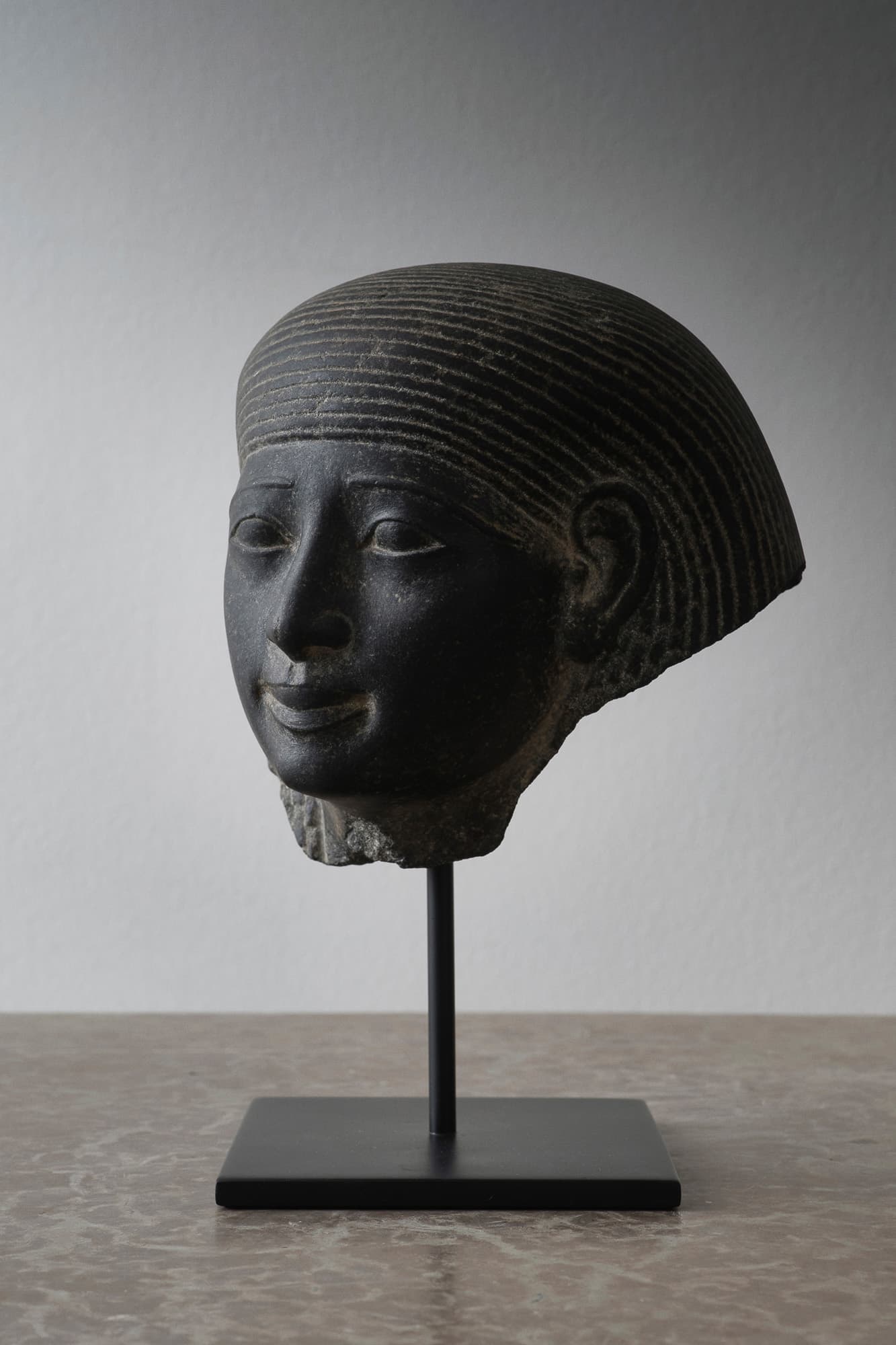 Head of Man Sculpture