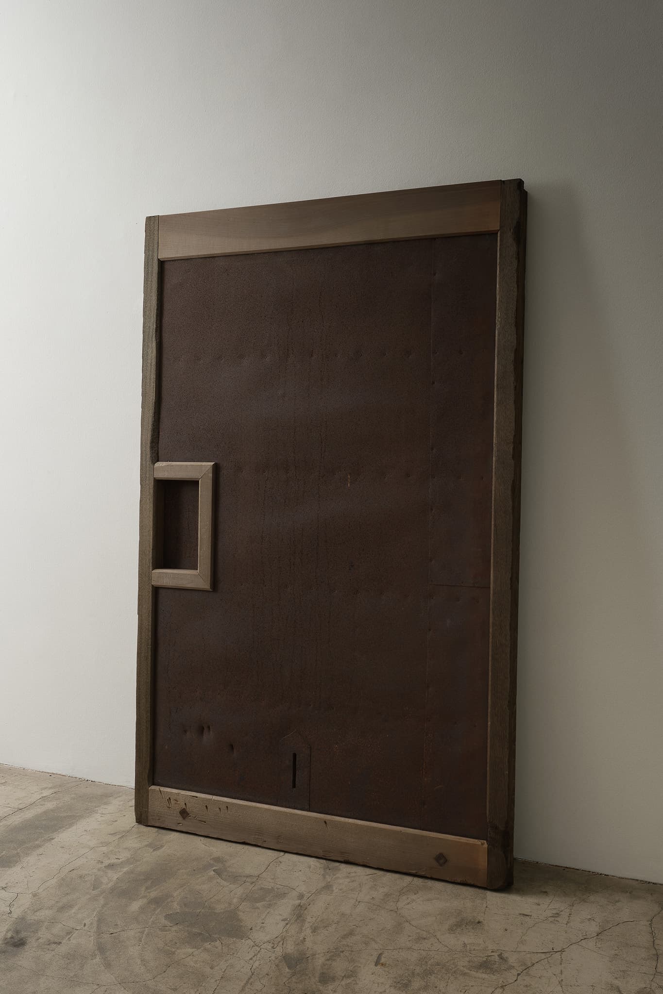 Patinated Exterior Door