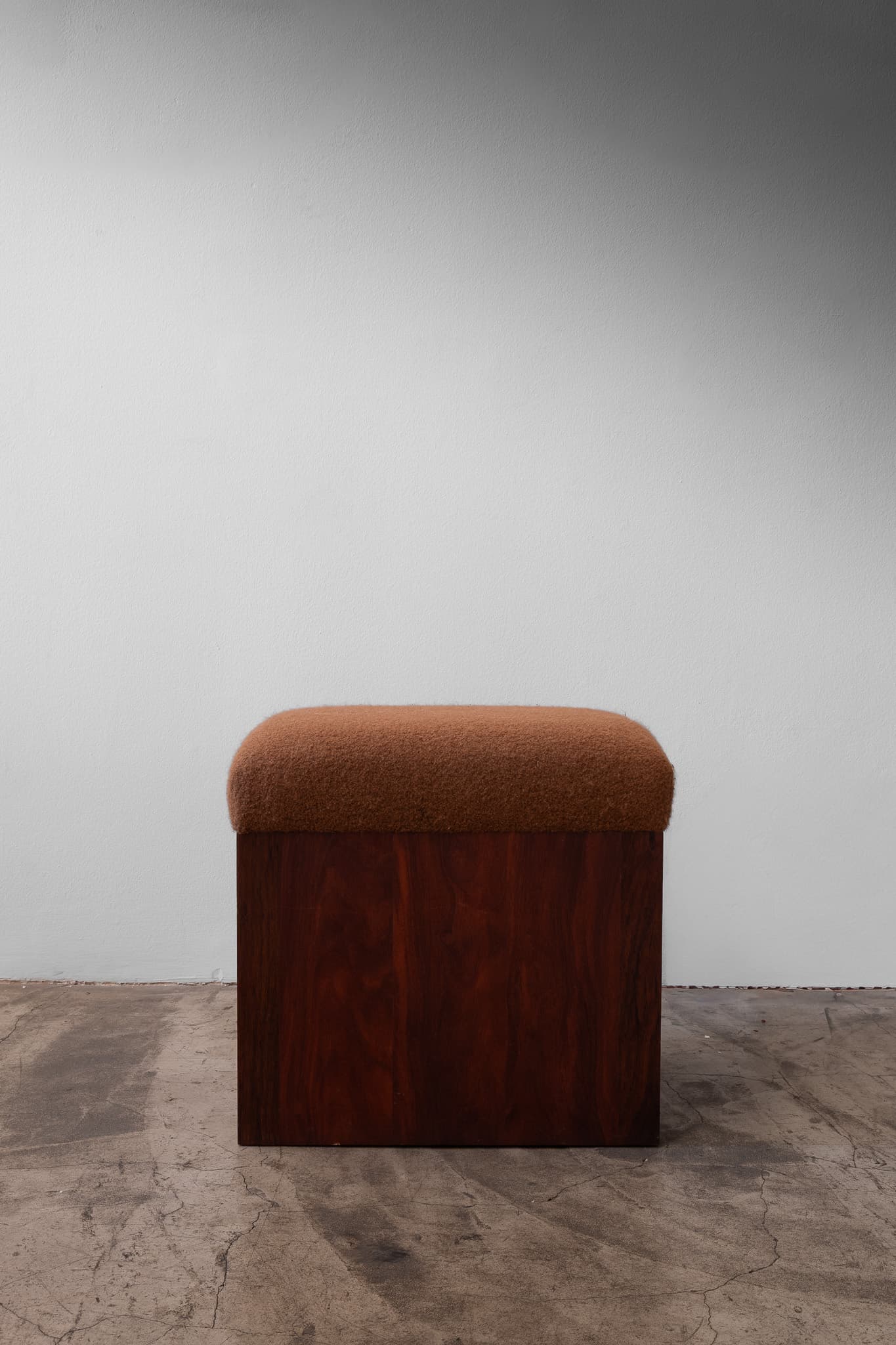 Custom Hyedua Wood Bench