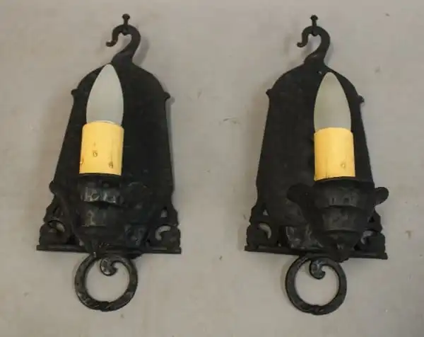 15445. Pair of Single 1920’s Sconces
