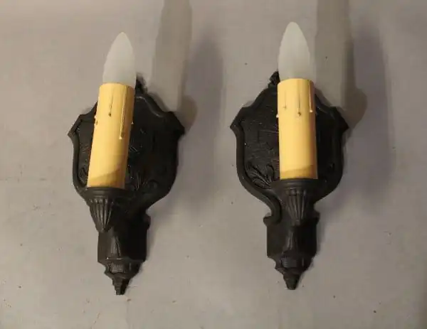 16332. Pair of 1920’s Sconces