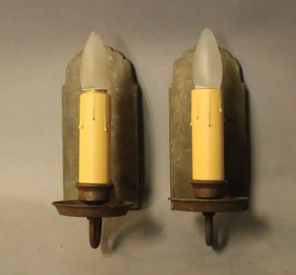 16429. Pair Of 1920’s Sconces