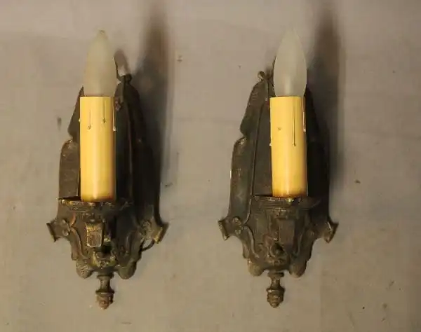 16430. Pair Of 1920’s Sconces