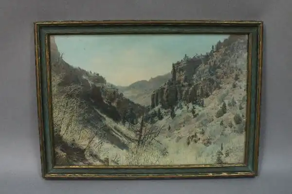 14912. Hand Tinted 1920’s Photograph Of the Desert