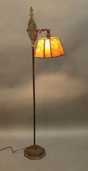 15916. Spanish Revival 1920’s Floor Lamp