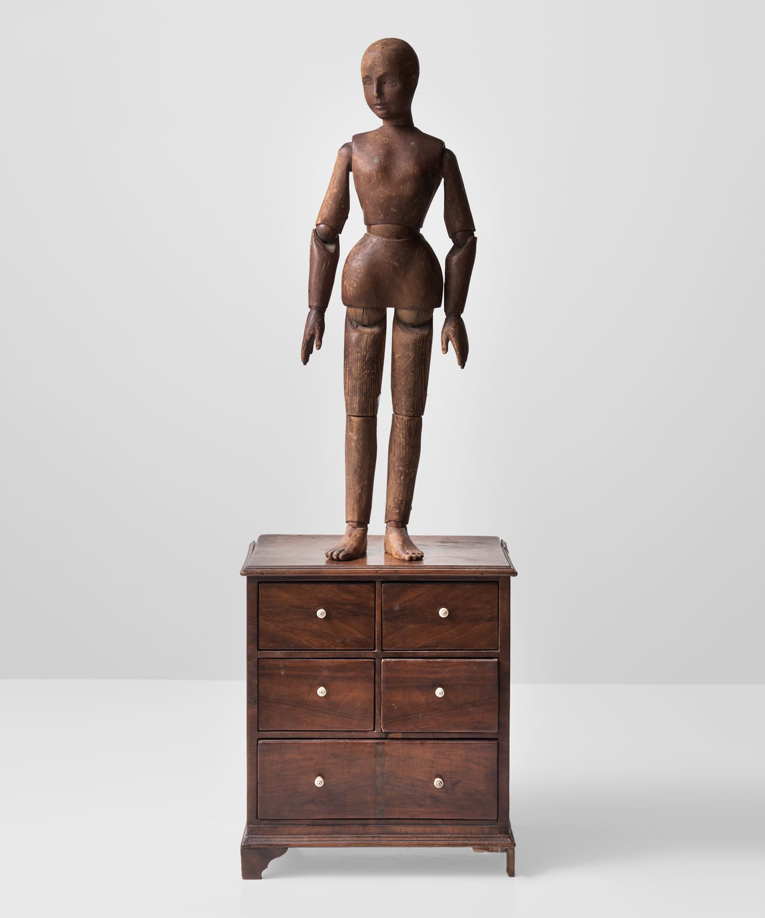 Miniature Mahogany Dresser