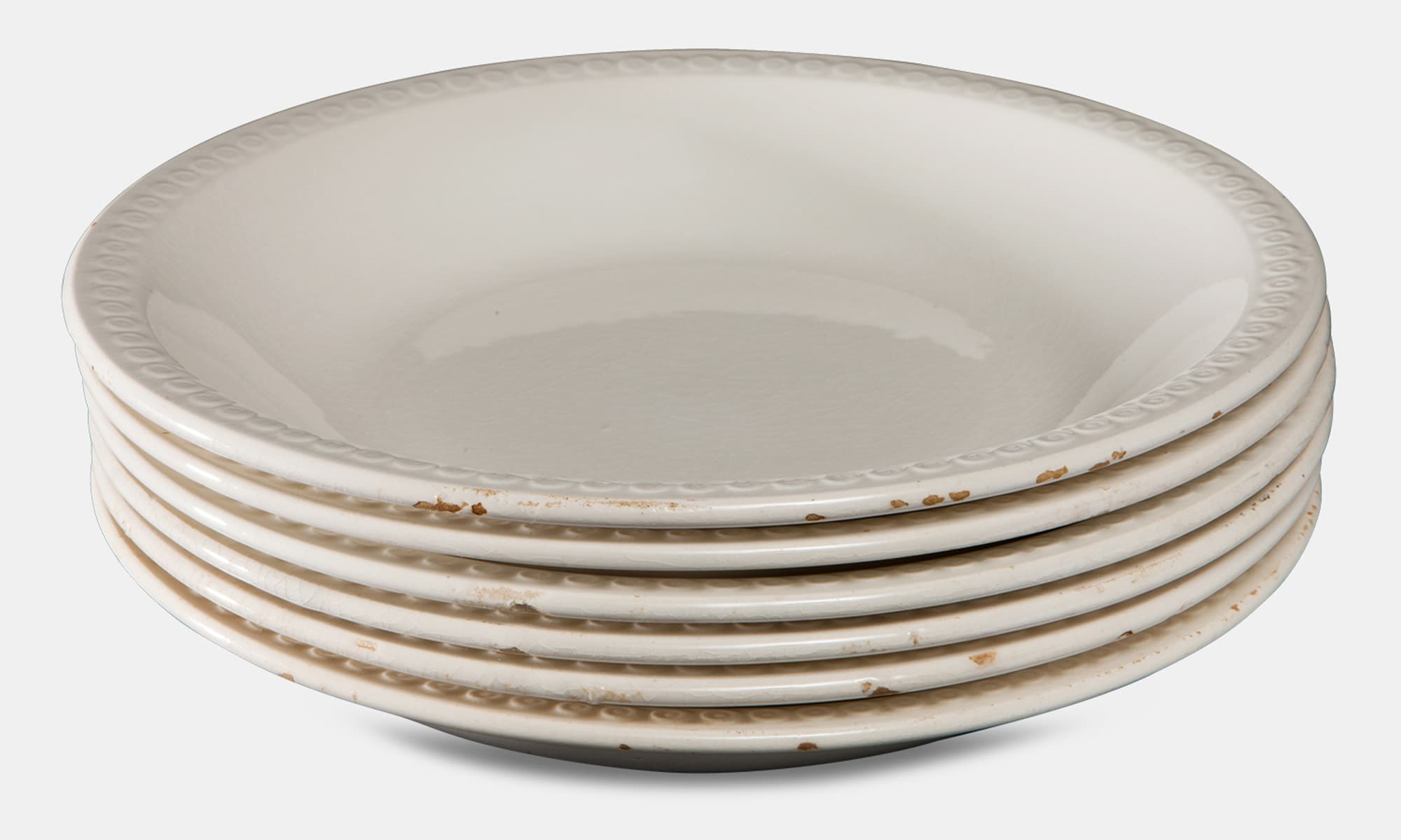 Ceramic Creamware Bowls