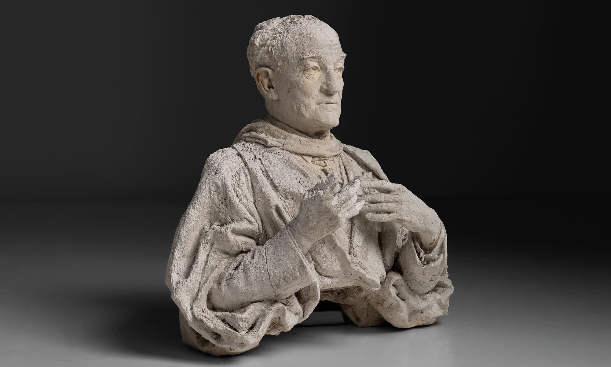Plaster Bust by Maurice Lambert