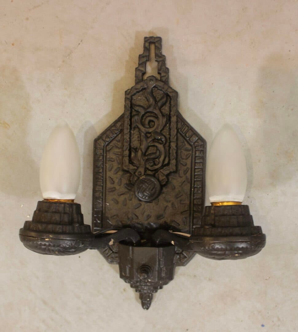 41414. 1 of 5 1920’s double sconce