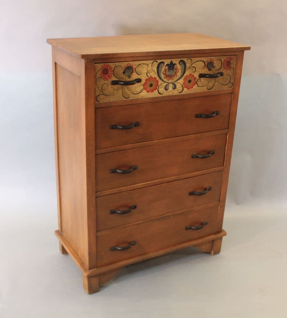 43708. Monterey 1920’s Dresser Signed