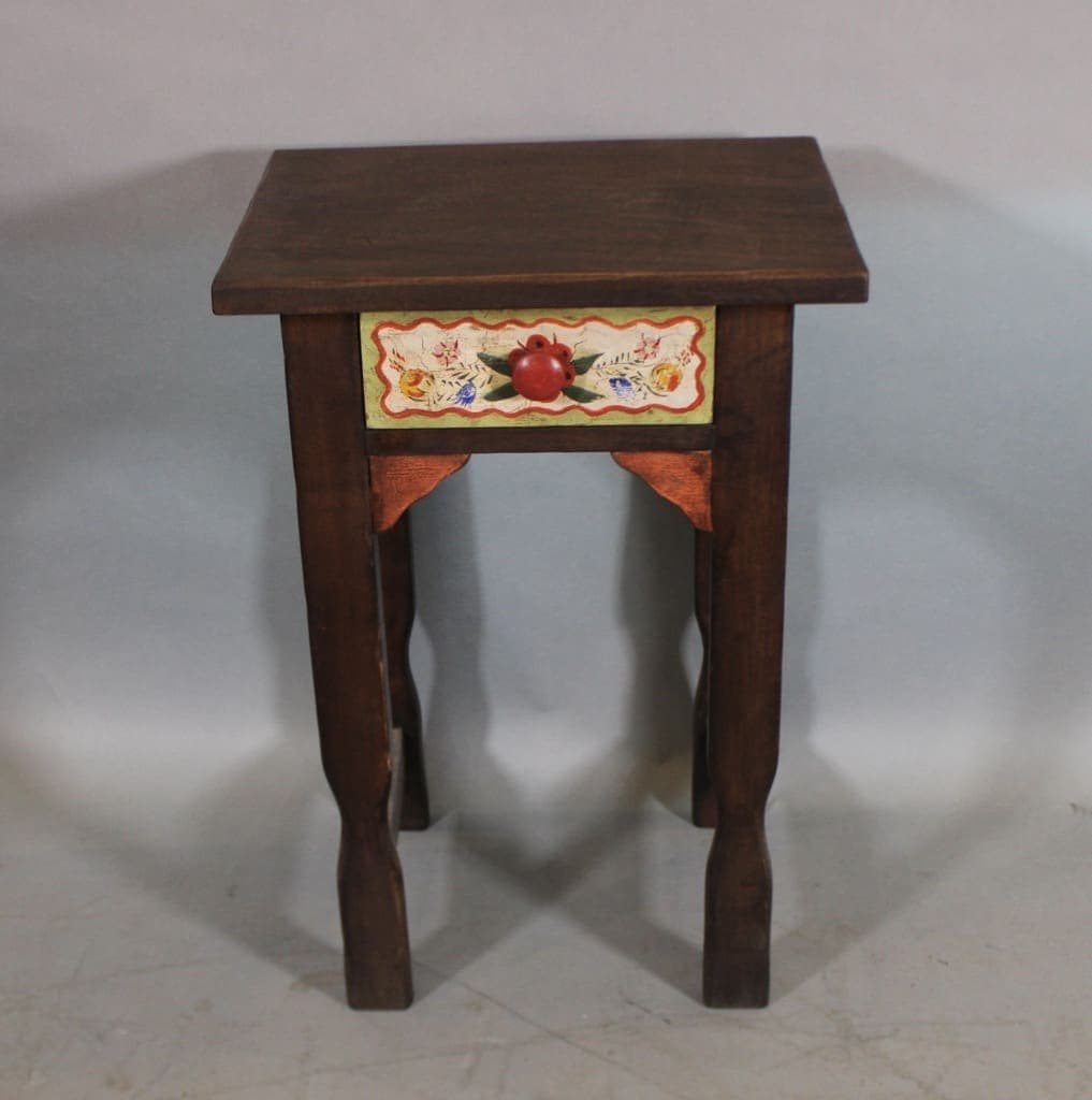 44115. Monterey Period Night Stand Side Table