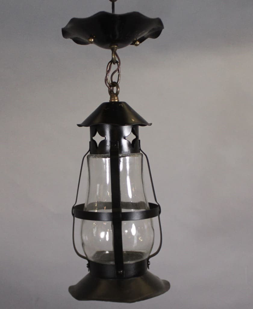 45049. Spanish Revival 1920’s Pendant With Original Glass